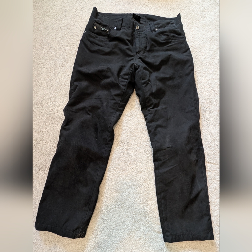 Motorcycle pants black size L (34x32)